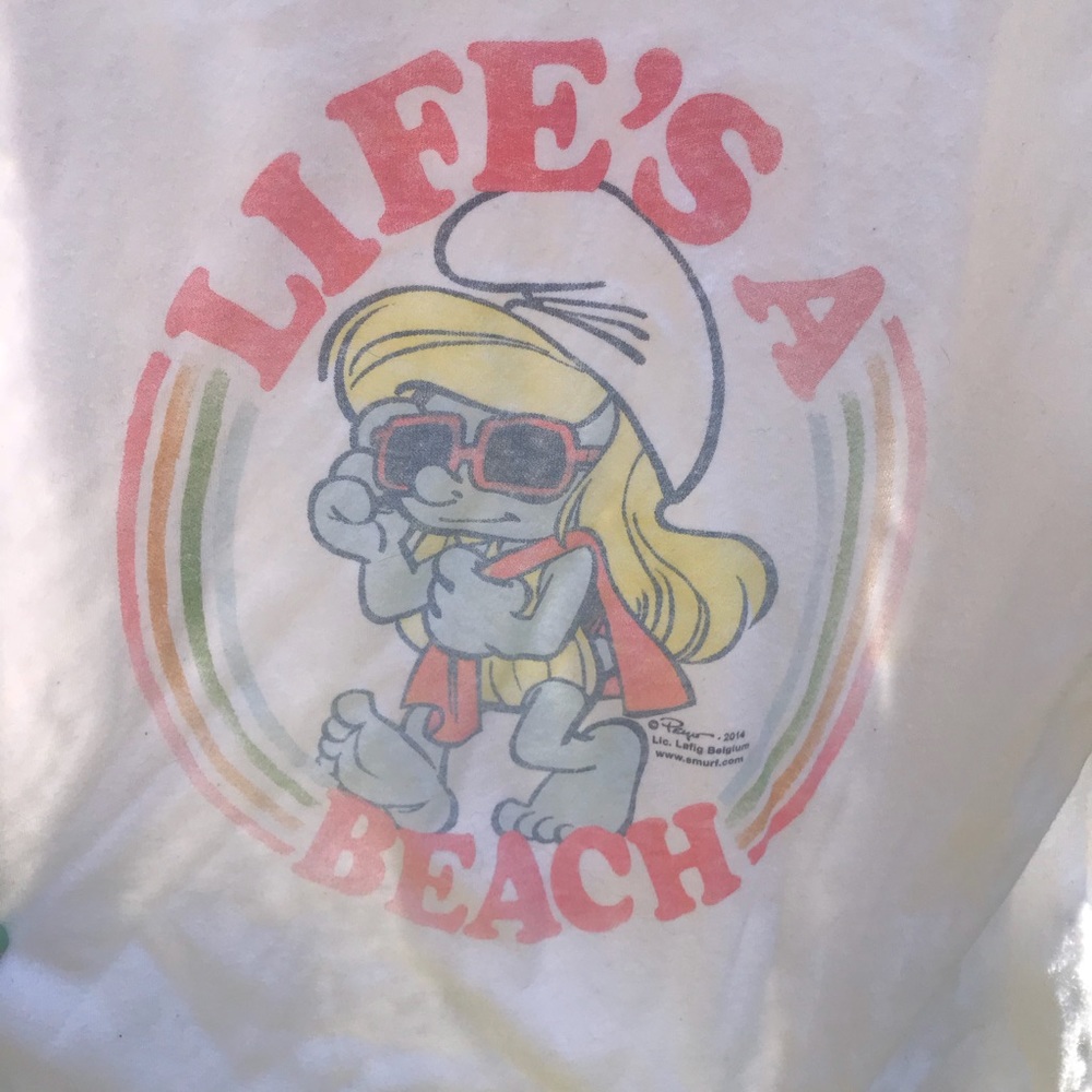 Smurfette breach t-shirt s/m